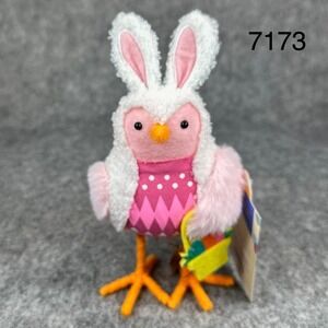 2026 Featherly Friends™ 'Skipster' Easter Bunny Bird with Basket - Spritz™